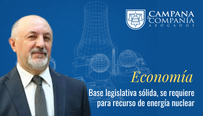 Portada Base legislativa sólida, se requiere para recurso de energía nuclear