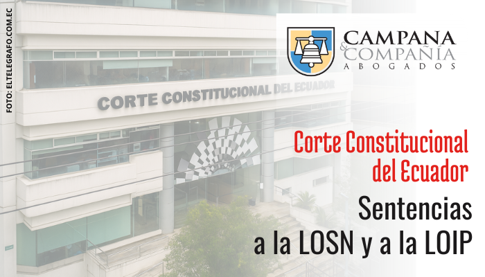Corte Constitucional del Ecuador - LOSN - LOIP