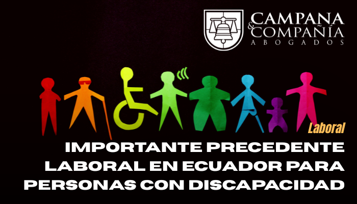 Nuevo Precedente laboral discapacitados Portada