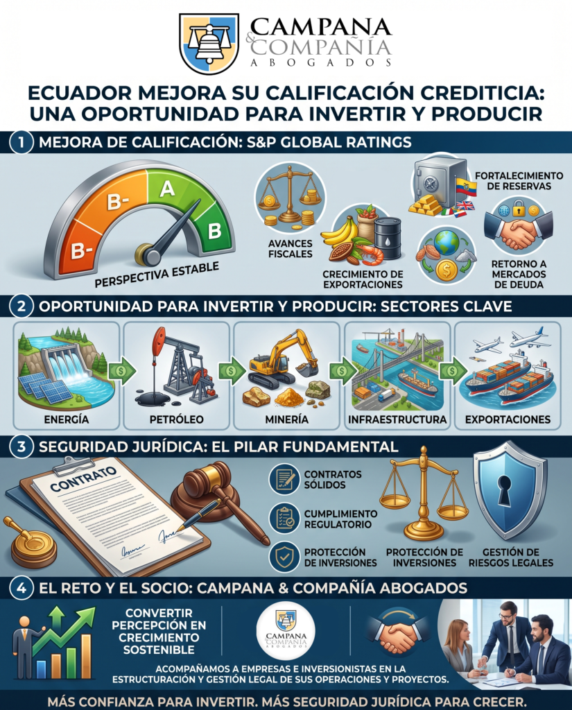S&P Ecuador infografia